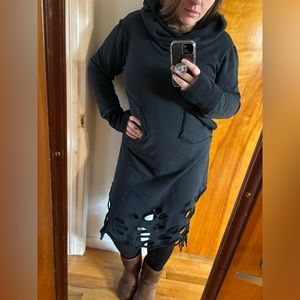 **SOLD** Crossfox hoodie dress